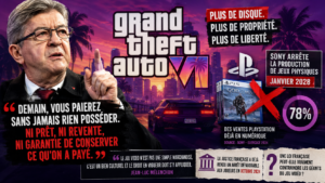 Mélenchon fracasse Sony après l’annonce sur GTA 6 !