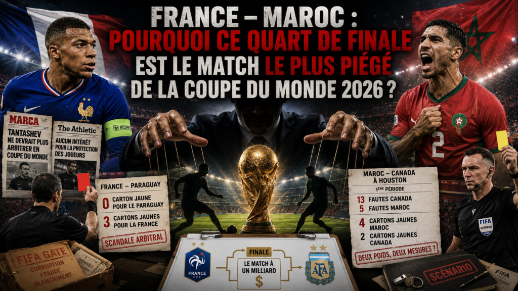 France – Maroc : Pourquoi ce quart de finale est le match le plus piégé de la Coupe du Monde 2026 ?