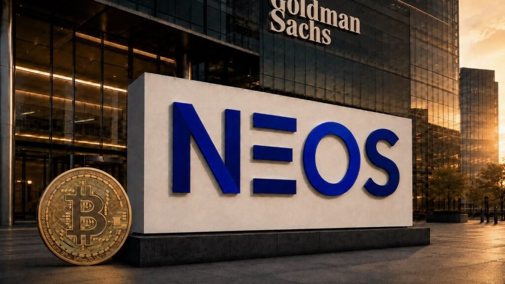Goldman Sachs rachète NEOS pour 2,25 milliards et vise les ETF Bitcoin