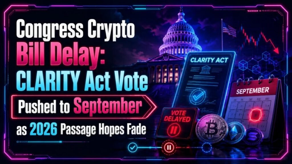 CLARITY Act : sans vote du Congrès avant 2025, la crypto américaine attend 2030