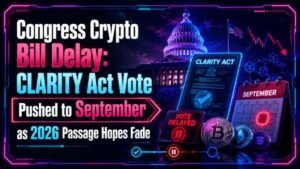 CLARITY Act : sans vote du Congrès avant 2025, la crypto américaine attend 2030