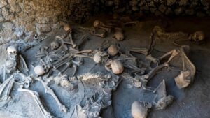 Les os de Pompéi contredisent l’image des Romains