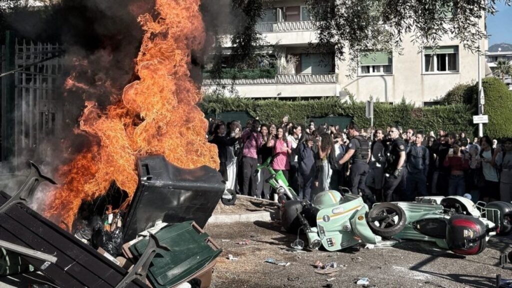 Un lycéen blessé par un tir policier lors d’un blocus