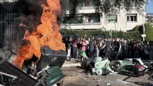 Un lycéen blessé par un tir policier lors d’un blocus