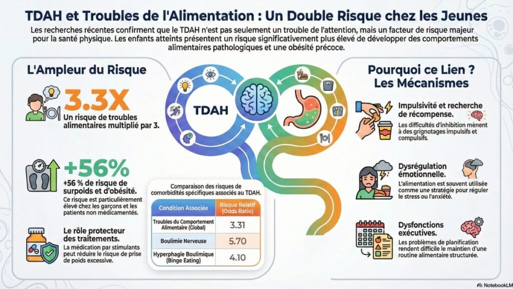 TDAH et boulimie : pourquoi certains cerveaux lâchent le contrôle