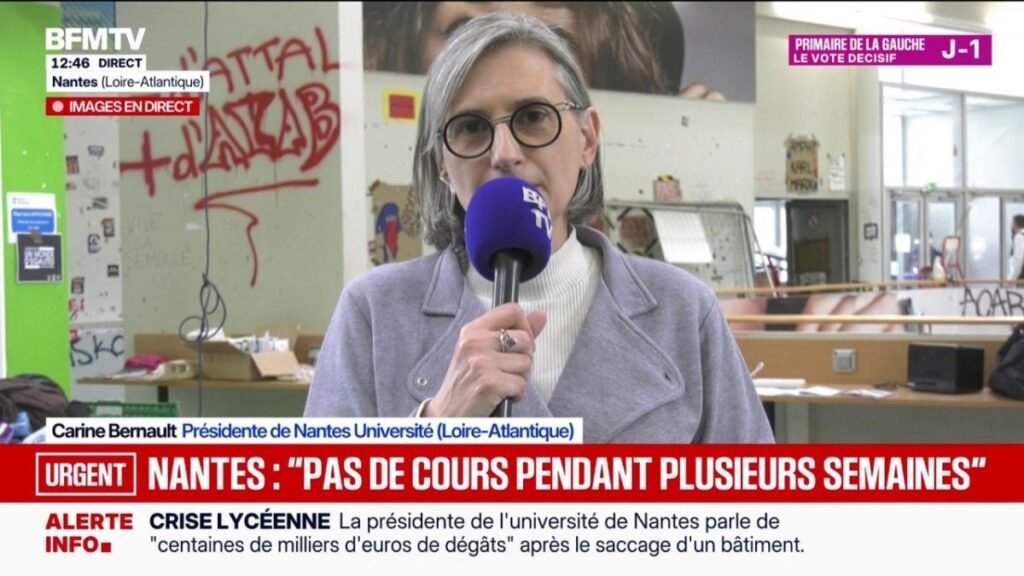 Université de Nantes saccagée : la mobilisation lycéenne dérape