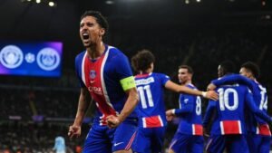 PSG écrase Manchester City 4-2 en Ligue des Champions